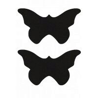   Shots Toys Nipple Sticker Butterfly,  -  7121